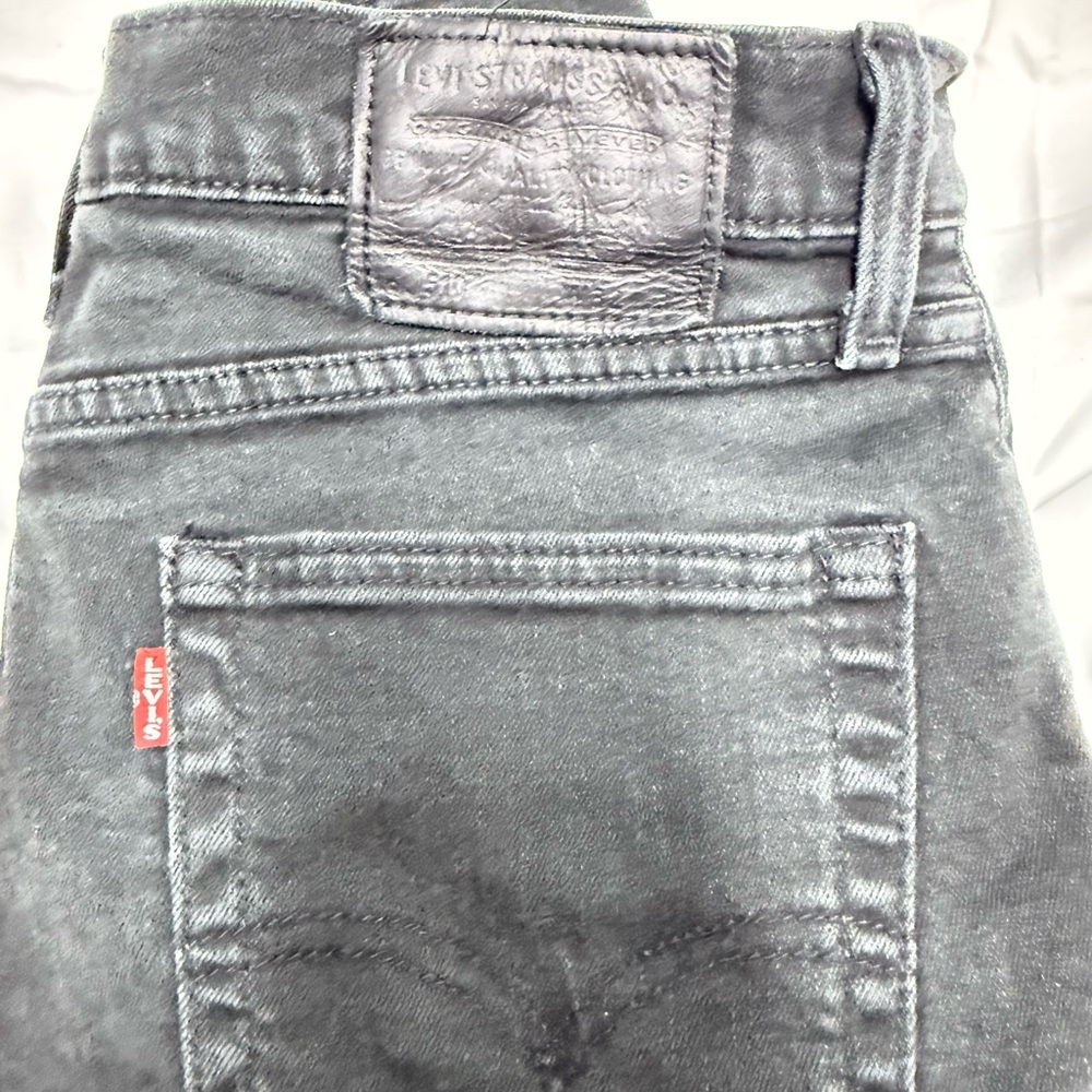 Levi's black skinny stretch Jeans 510